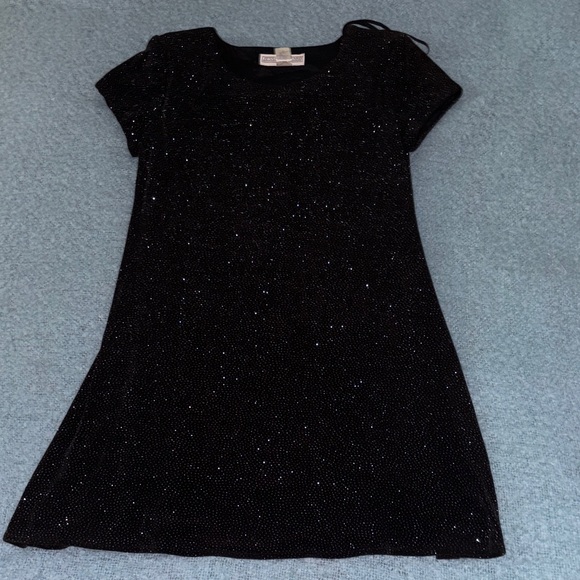Sparkling Black Women Dress - Picture 1 of 5